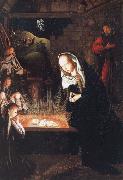 Geertgen Tot Sint Jans naissance du christ Spain oil painting artist